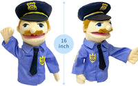 16" Puppets Entriloquist Puppet - H-policeman - image 4