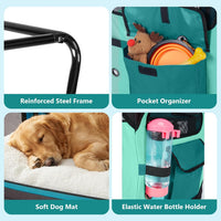 Ownpets Collapsible Dog Crate - Green / 42.0"L x 31.0"W x 31.0"H - image 4