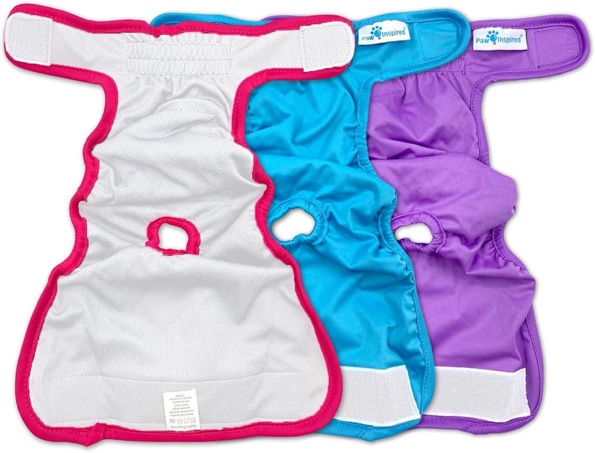 Paw Inspired Disposable Leakproof Dog Diaper Liners - Small (Combo Pack) - image 3