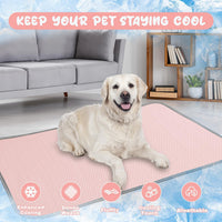 Buvlnee Summer Dog Cooling Mat - Pink / 59x40in - image 2