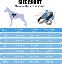 Bolux Dog Harness, No-Pull Reflective Dog Vest, Breathable Adjustable Pet Harness with Handle for Outdoor Walking - No More Pulling, Tugging or Choking