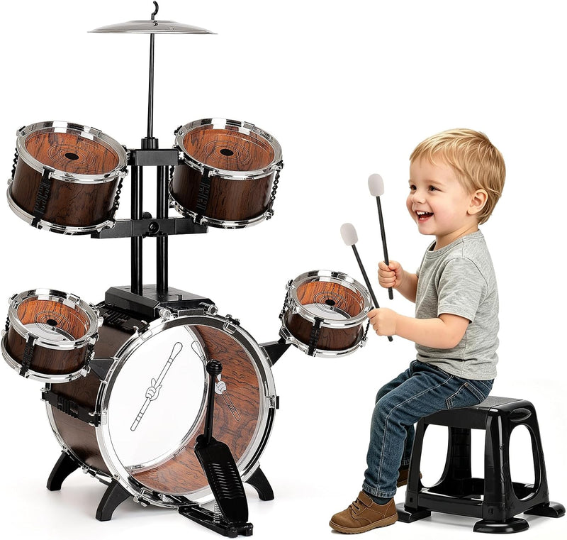 Kids Drum Set for Toddlers 3-5 - Custom-made style