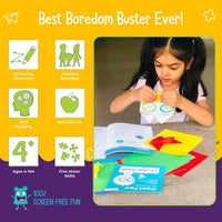 Open The Joy Feel Better Bag get well gift for kids with crafts, games and activity book - view 4