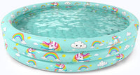 Jasonwell Inflatable Baby Kiddie Pool - 51" Unicorn