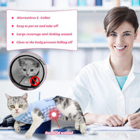 Cat Recovery Suit for Abdominal Wounds Cat Onesie After Surgery Female – Essentials for Cats - Z-Blue / Large - image 2