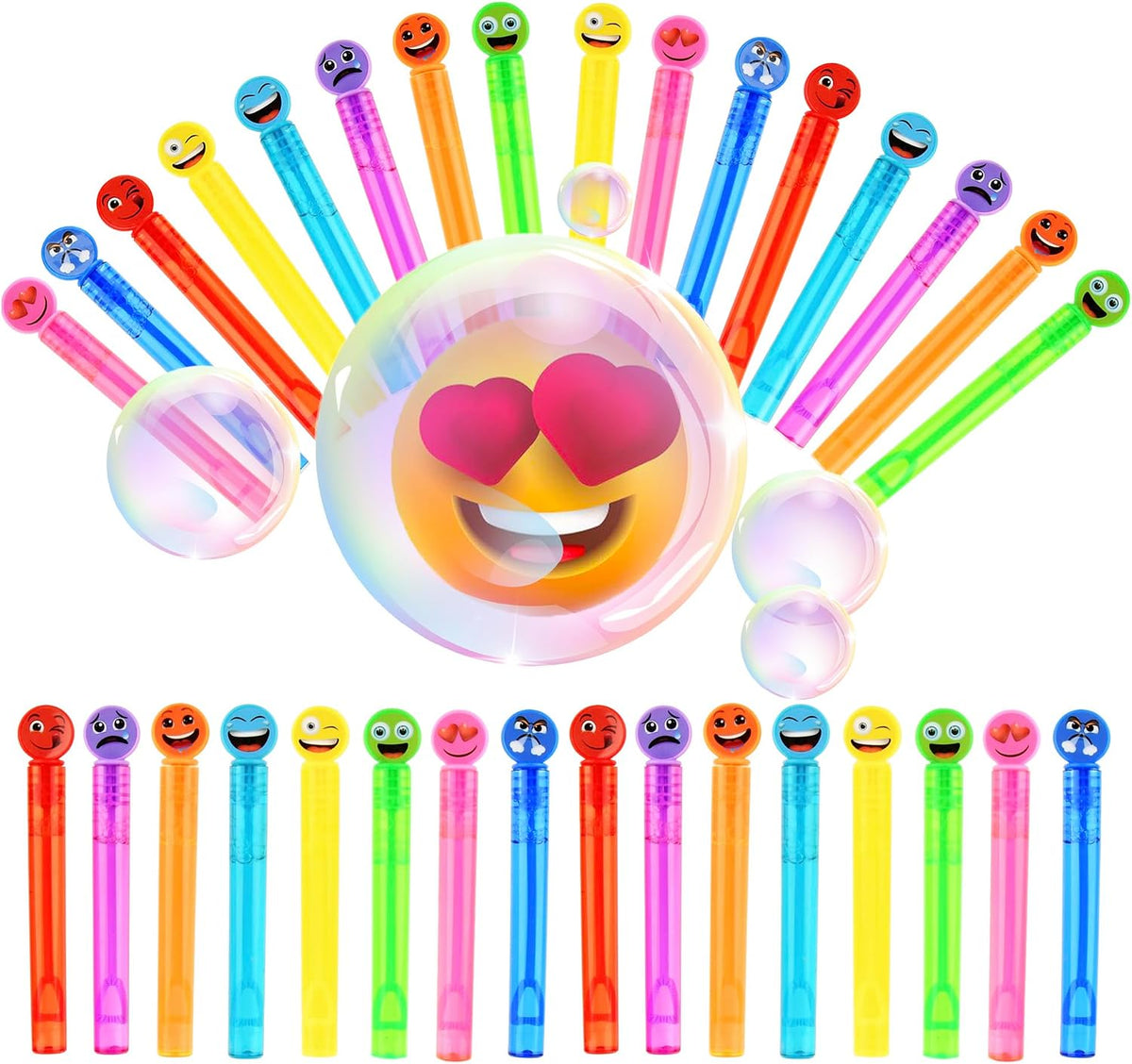 ritastar 32 mini bubble wands with Halloween designs in a gift box - view 4