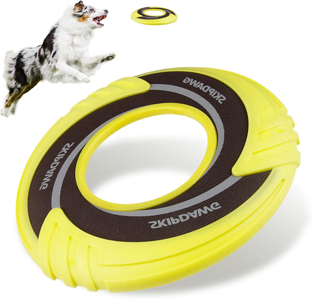 SKIPDAWG Interactive Tug Toy - Original Green