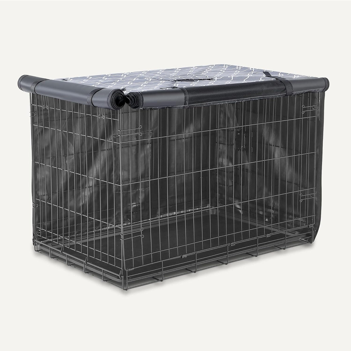 Amazon Basics Dog Cage Cover for 42-inch Wire Crates - 36.0"L x 23.0"W x 26.0"H - image 3