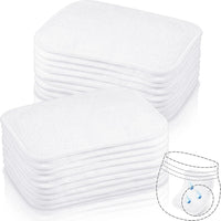 Tondiamo 20 Pcs Dog Diaper Pads Washable Reusable Liners - Female / Small