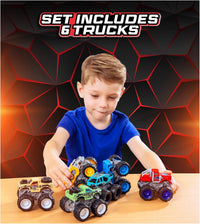 6 Pack Monster Trucks Toys for Boys and Girls - image 2