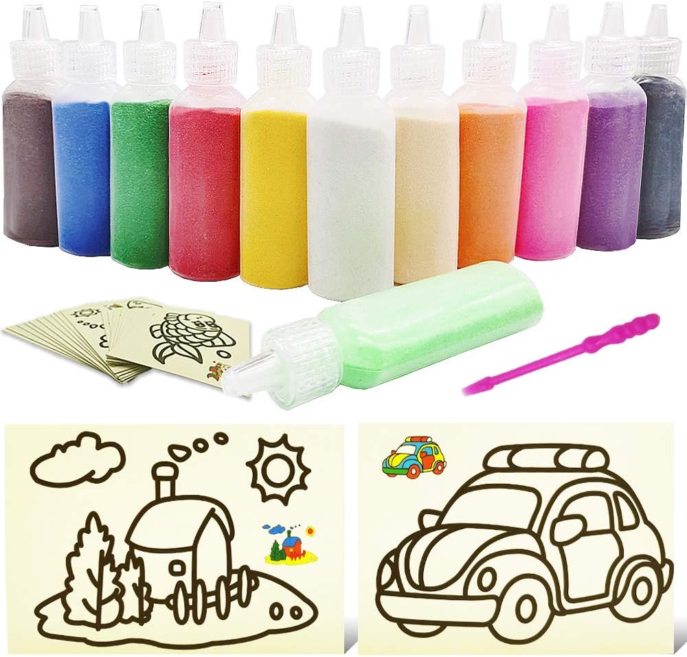 Zddaoole 32 PCS Art Sand Kit