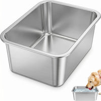 3 Gallon Large Water Bowl for Dogs - 1 Bowl / 3 Gallons