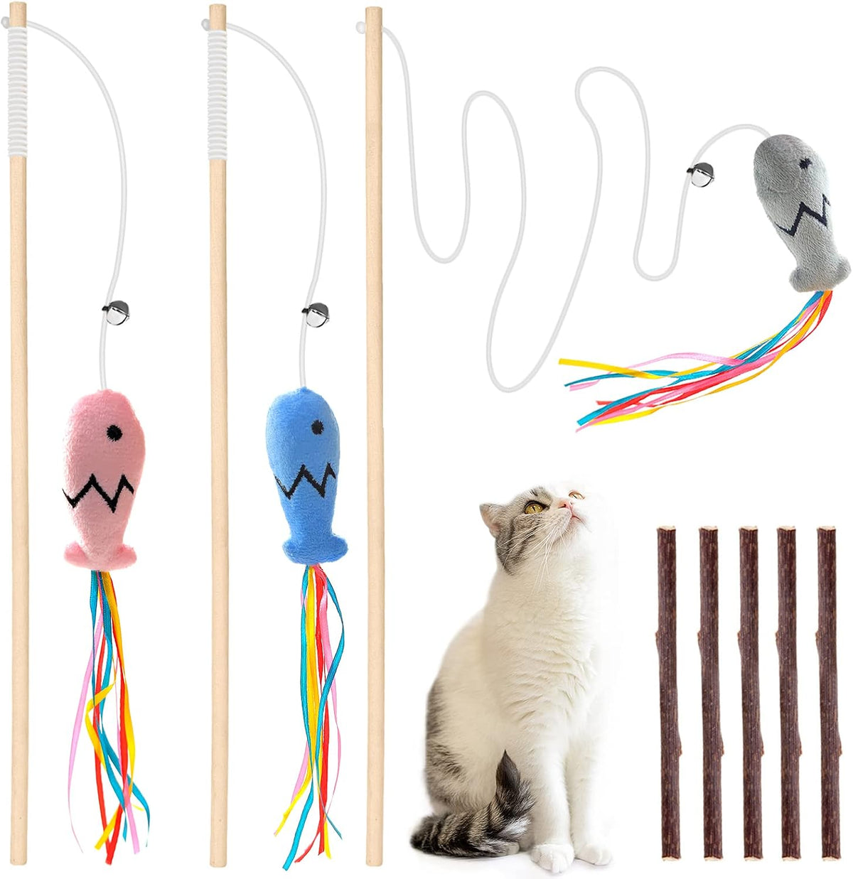 Fashion&cool Cat Wand Toy