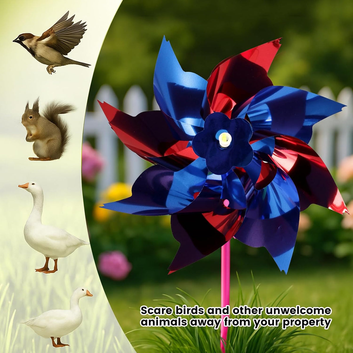 JOHOUSE 100 PCS Pinwheels for Kids - image 3