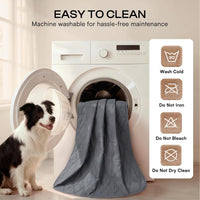 Luciphia Waterproof Couch Cover for Dogs - Grey / 30" x 53" - image 4