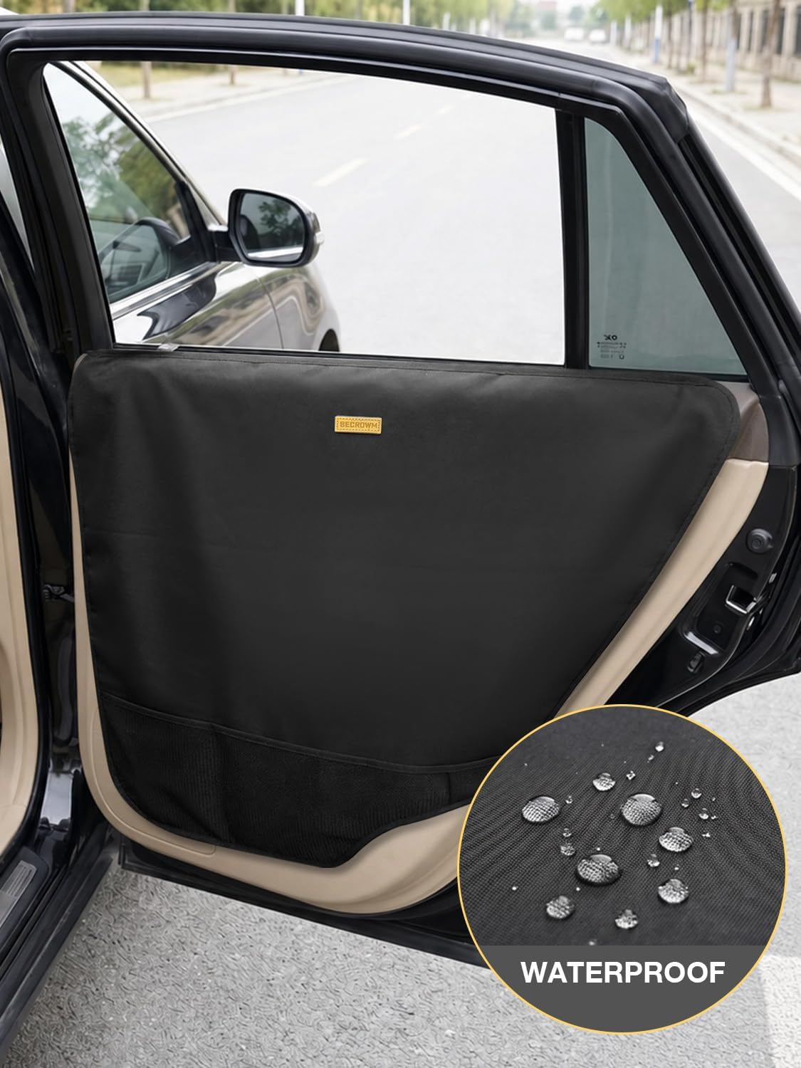 2 Packs Dog Car Travel Accessories - Black-A - image 4