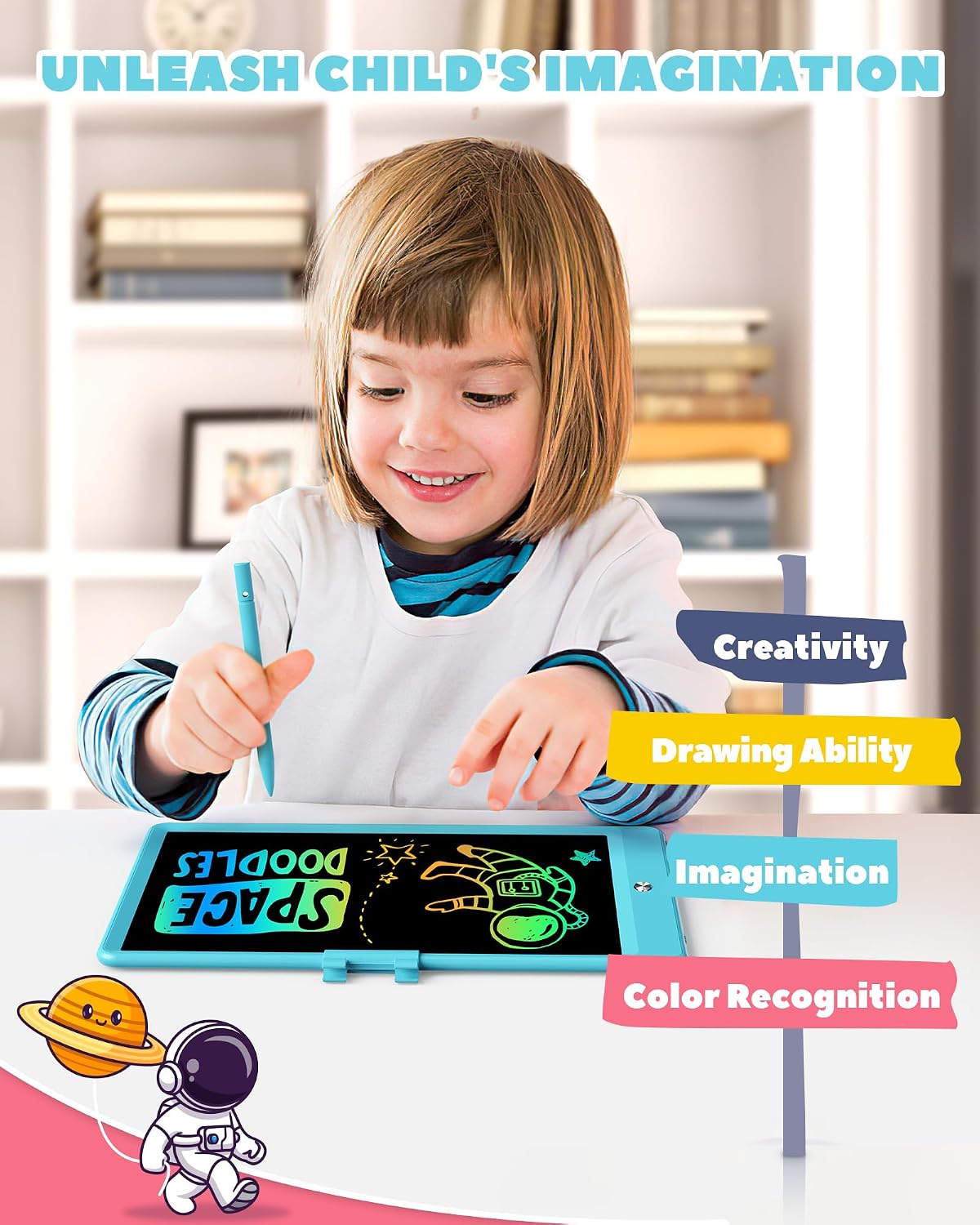 ORSEN LCD Writing Tablet 10 Inch - Blue / 10 inch - image 2