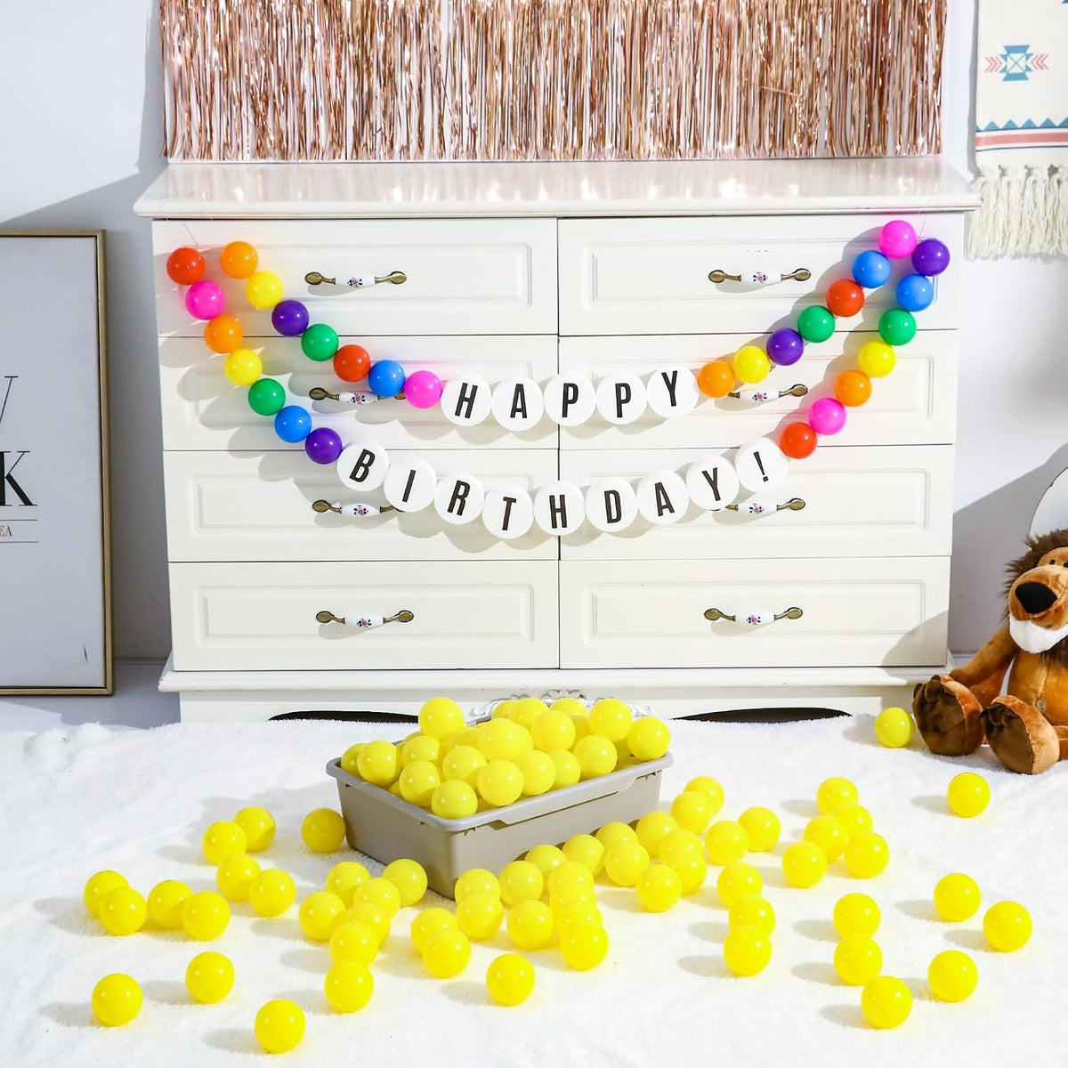 Realhaha 2.76 inch ball pit balls in mixed colors - view 30