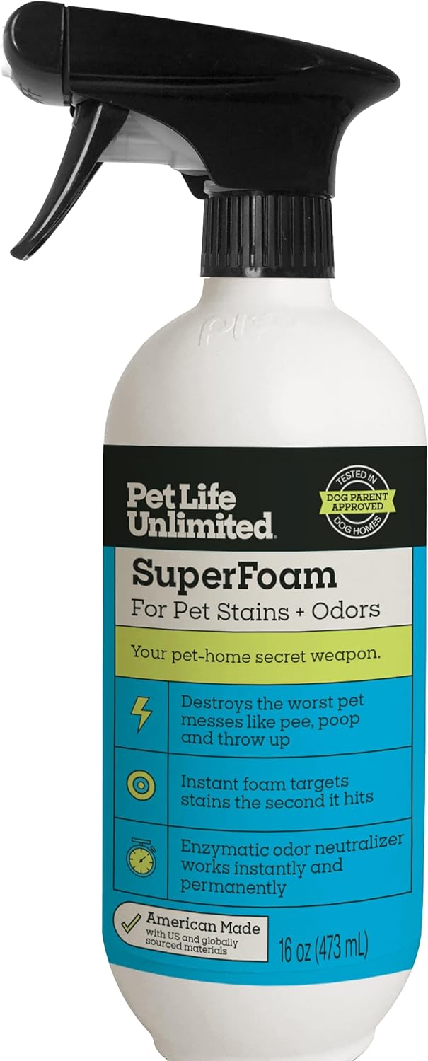 Pet Life Unlimited SuperFoam for Pet Stains & Odors