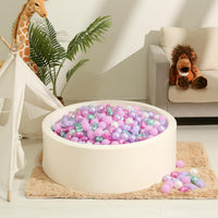 Realhaha Ball Pit Balls Star Shapes Plasticballs for Ballpit Playpen – Fun for Kids & Family - Purple / 500 - image 3