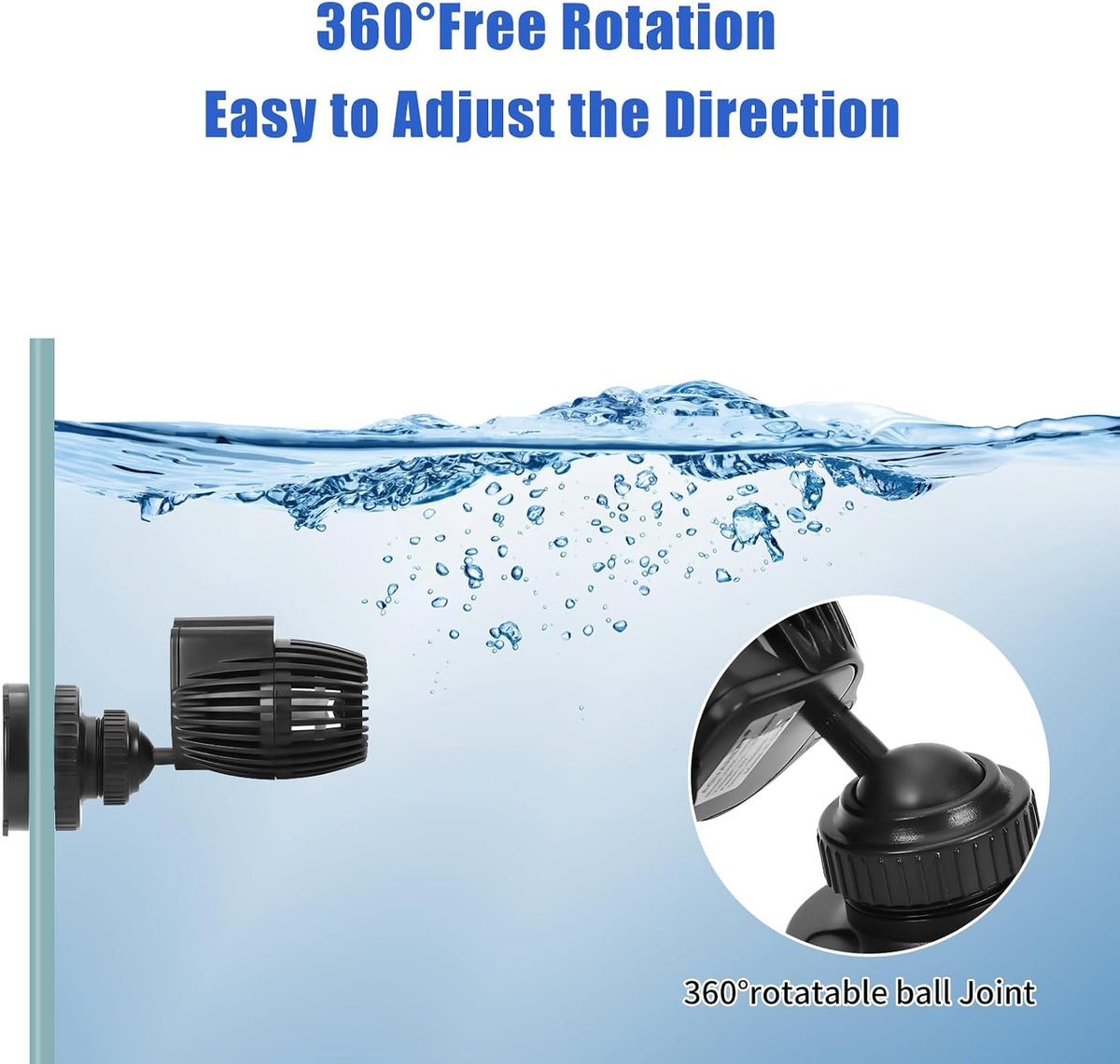 AQUANEAT Aquarium Wavemaker Circulation Pump - 800GPH - image 3