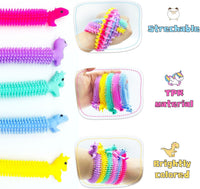 30 PCS Stretchy Fidget Toy, Sensory Fidget Worm Stretch Toys - Alpaca,Dinosaur,Unicorn - image 3