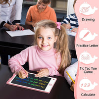 Hockvill LCD Writing Tablet for Kids 8.8 Inch - 6"W x 9"H / Pink - image 2
