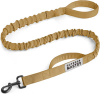 OutdoorMaster Bungee Dog Leash - Brown / Max: 4'9"