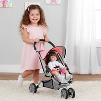 GAGAKU foldable baby doll stroller with 12 inch doll and care accessories - view 21