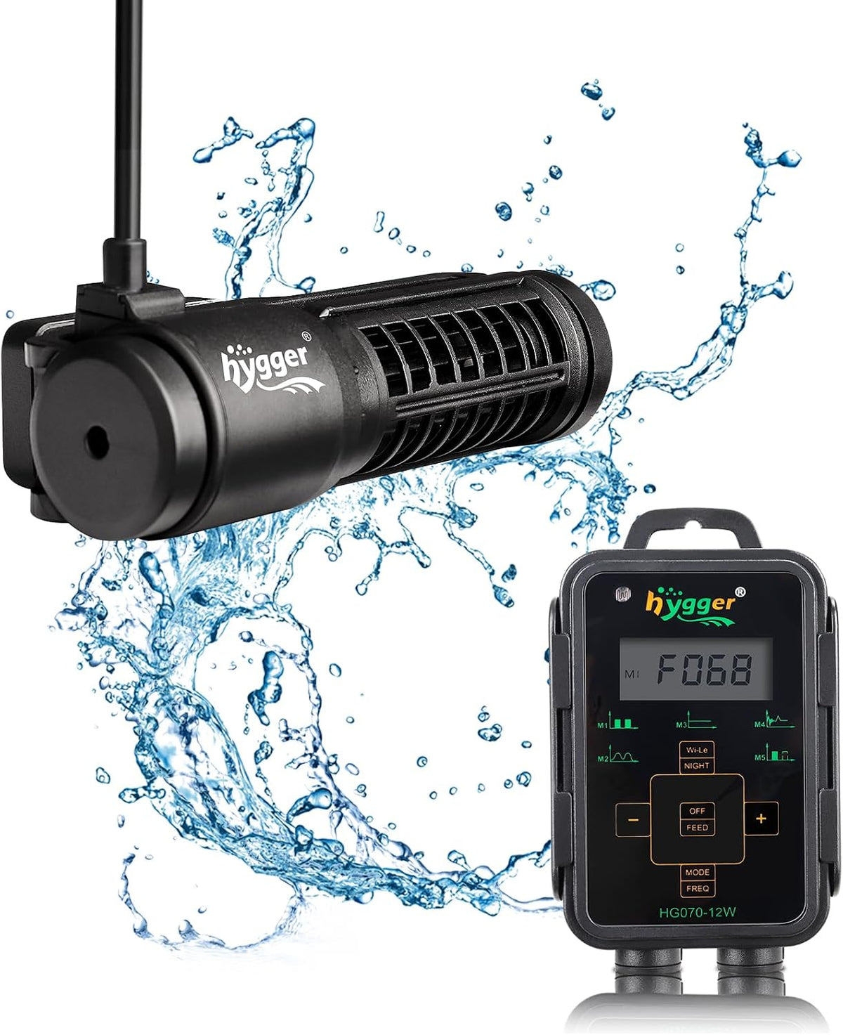 hygger Aquarium Wave Maker - 12W