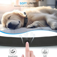Upgraded AirTag Dog Collar, IP68 Waterproof Air Tag Dog Collar Holder, Reflective, Ultra-Durable, Comfortable Padded, Heavy Duty Dog Collars for Small Medium Large Dogs (S (10.6"-13.6"), Black)