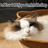 Instinct Basket, Stimuli Handwoven Cat Basket for Cats - Small-16in（Without cushion） - image 4