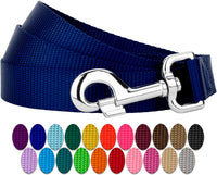 Country Brook Petz, Everyday Nylon Dog Leash - Royal Blue / 6 Foot X 1 Inch Wide (Pack of 1)