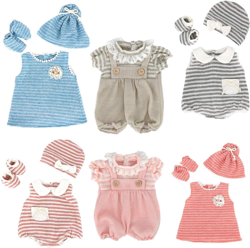 DC-BEAUTIFUL 6 Set Clothes Gift for Infant, Girl Baby