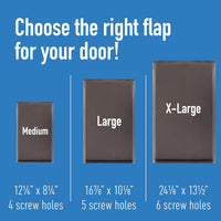 Evergreen Pet Supplies Replacement Dog Door Flap Compatible - Medium - image 4