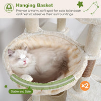 Globlazer Z78 Heavy Duty Cat Tree for 20lbs Large Adult Cats - Beige / 78 inch - image 4