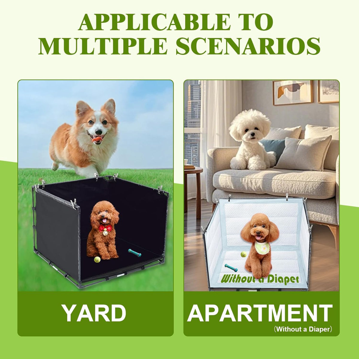 Dog Litter Box Indoor for Medium Dogs - Small - image 4