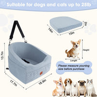 Vivifying Dog Car Seat for Small Dogs - Gray - image 2