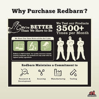 Redbarn Pet Products Recbarn Natural 12" Beef Collagen Braids - Case of 20 Sticks - Long Lasting Low-Odor Alternative to Rawhide & Bully Sticks -Single Ingredient Chew for Medium Large Dogs