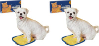 Ultra Absorbent Pet Towel, Quick-Drying - Yellow / Small (Pack of 2)