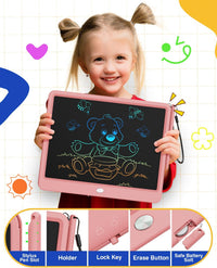 ORSEN LCD Writing Tablet 10 Inch - Pink / 12 inch - image 2