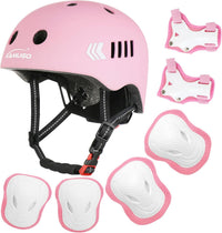 KAMUGO Kids Bike Helmet Set - Pink