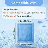 Aquarium Filter Cartridge Compatible with Aqua-Tech 30-60/20-40 Gal - image 2