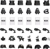 HIMIRICH black military weapons pack accessories for mini figures - view 8