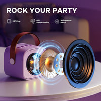 YLL Karaoke Machine for Kids - Purple - image 3