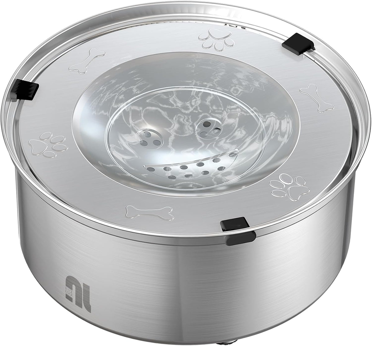 1L/0.26 Gallon Dog Water Bowl No Spill - 3 L