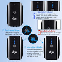 AQQA Aquarium Air Pump, Battery Rechargeable Portable Bubbles Oxygen Pump – Essentials for Fish - 2.5 W for 1-140Gal tank - image 2