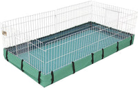 MidWest Homes for Pets Canvas Bottom for Guinea Pig Habitat Model - Green / 47.3"L x 23.8"W x 4.3"H - image 2
