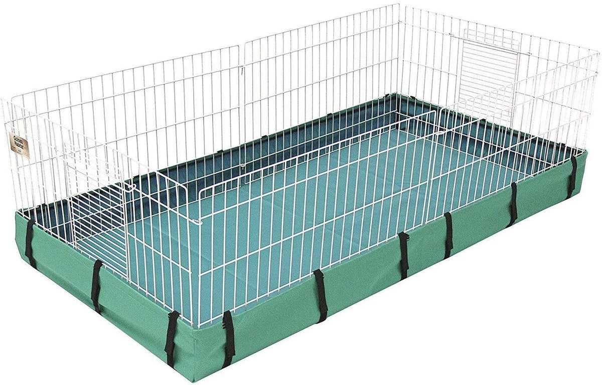 MidWest Homes for Pets Canvas Bottom for Guinea Pig Habitat Model - Green / 47.3"L x 23.8"W x 4.3"H - image 2