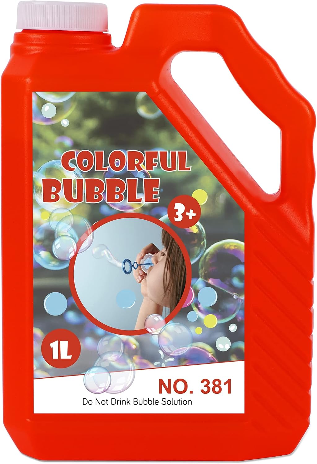 Lulu Home 33.8 OZ/1 L Concentrated Bubble Solution - Red-2